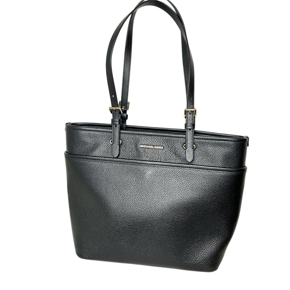 Michael Kors Large Tote Black Leather